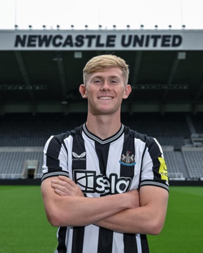 Lewis Hall has joined Newcastle on loan with a reported £28m mandatory purchase next summer.