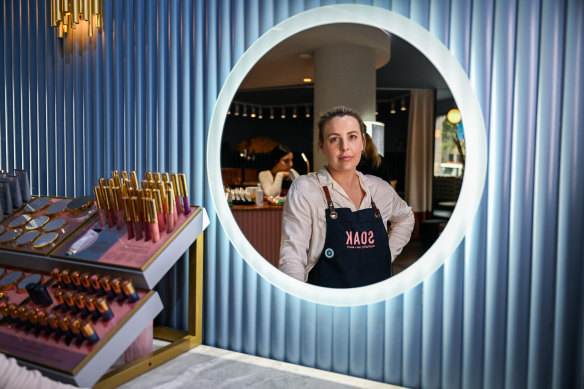 SOAK Bar + Beauty salon owner Carlie Lansdown’s revenue took a hit on the public holiday to mark Queen Elizabeth II’s death last year.