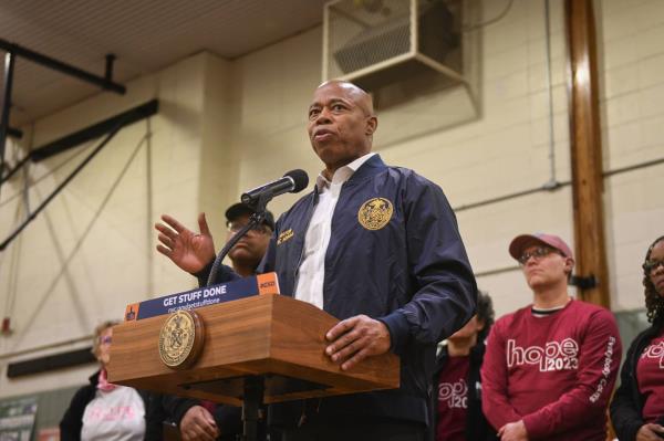 New York City Mayor Eric Adams is set to deliver his State of the City speech on Thursday, Jan. 26, 2023. Photo Credit: Benny Polatseck/Mayoral Photography Office