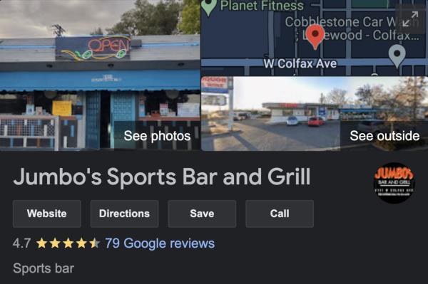 Jumbo's Sports Bar and Grill