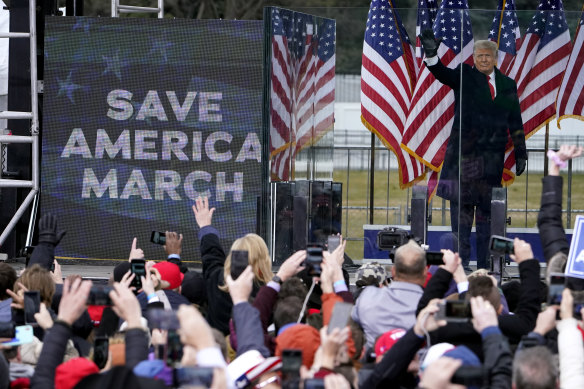 Trump lawyers had argued that incendiary statements by Trump and others at a march on January 6 just before the Capitol riot were protected speech and in line with their official duties.