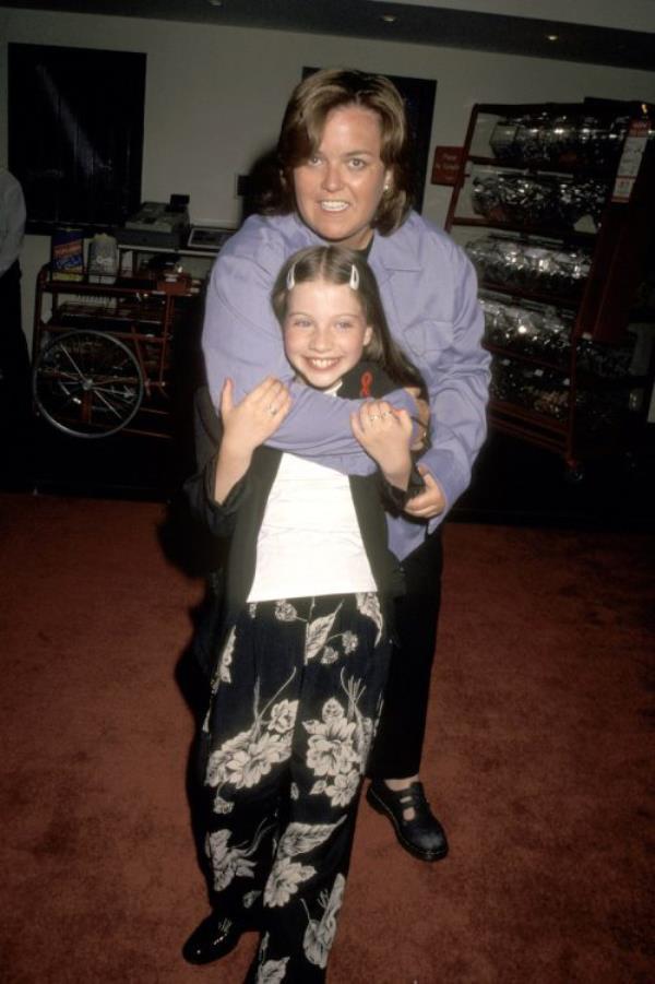 Michelle Trachtenberg and Rosie O'Do<em></em>nnell at the "Harriet the Spy" New York City Benefit Premiere for Girls Inc. in 1996