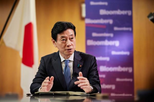 Trade Minister Yasutoshi Nishimura says Japan has decided to restore South Korea to its list of preferred trading partners. | BLOOMBERG