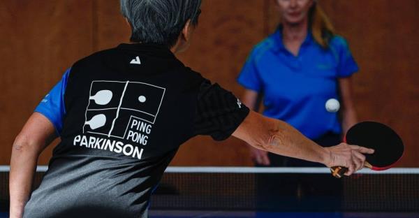 Women play table tennis at the Ping Pong Parkinson initiative in Berlin on April 11, the World Parkinson's Day. - The World Parkinson痴 Day takes place on April 11 every year to raise awareness of Parkinson's. The disease is the fastest growing neurological co<em></em>ndition in the world. Being active can help manage Parkinson痴 symptoms. - Pic: AFP