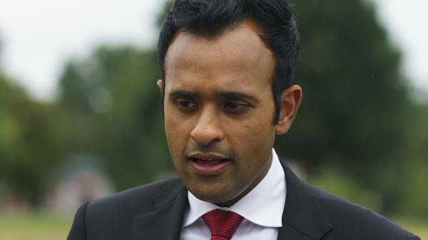 Republican presidential candidate Vivek Ramaswamy