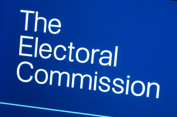 The Electoral Commission website.