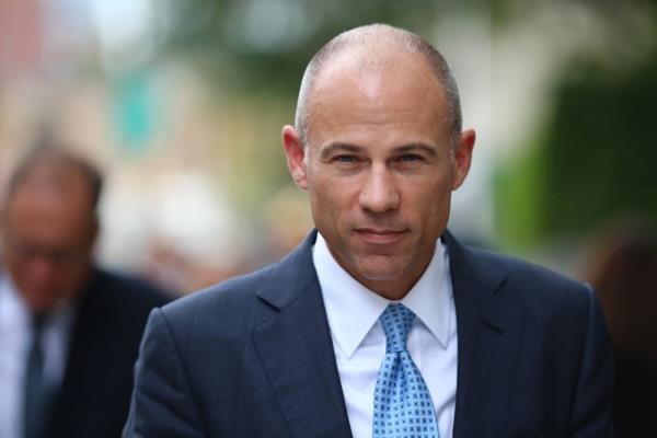 Michael Avenatti is seen outside the Daniel Patrick Moynihan Federal Courthouse on October 8, 2019 in New York. 